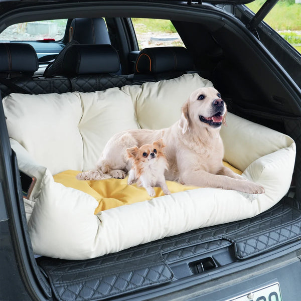 Large Folding Dog Carrier & Car Seat Cover - Hammock Style for Cats & Dogs | Travel Pet Bag